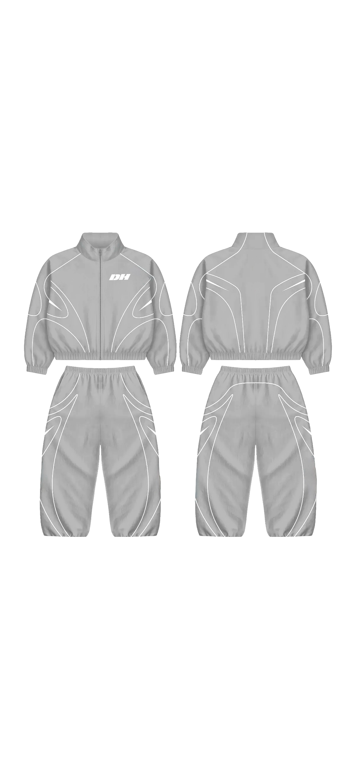 DH | GRAY TRACK SUIT