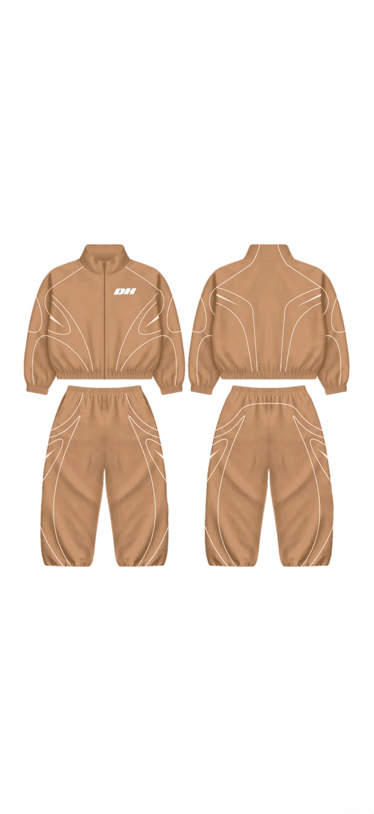 DH | TAN TRACK SUIT